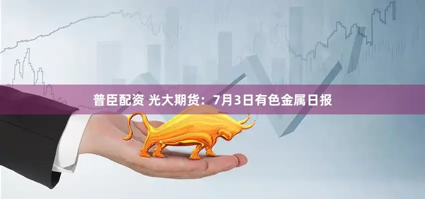 普臣配资 光大期货：7月3日有色金属日报