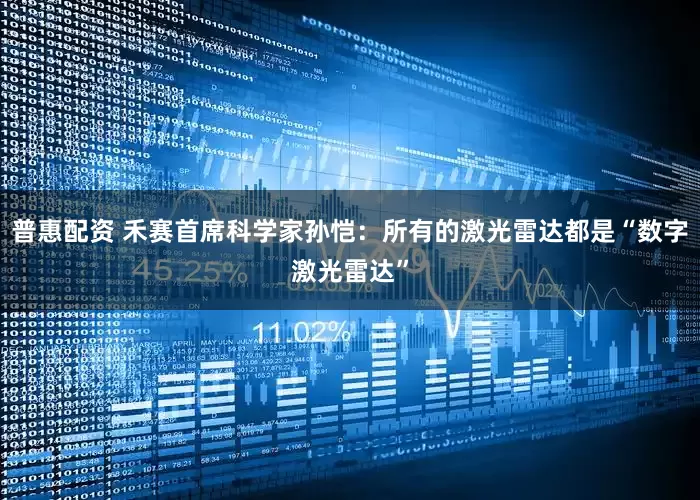 普惠配资 禾赛首席科学家孙恺：所有的激光雷达都是“数字激光雷达”